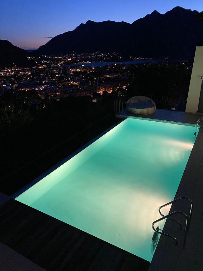 Panoramic Relax Luxury Villa Martina Lake Como Lecco Exterior foto